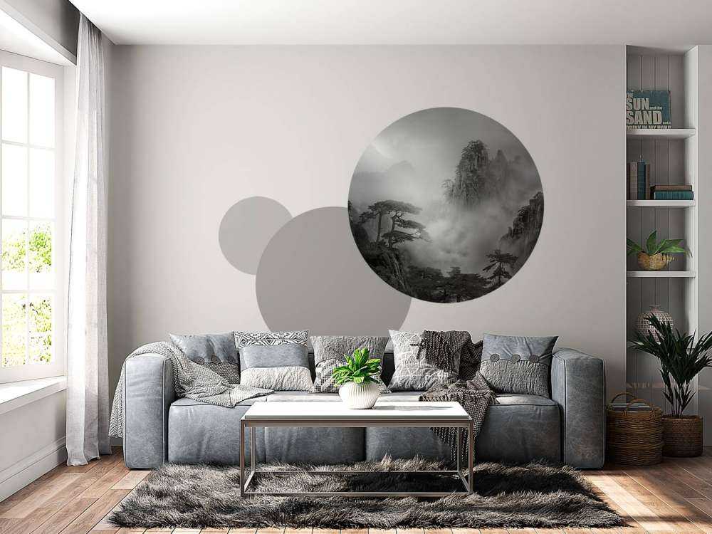 Huang Shan In The Fog