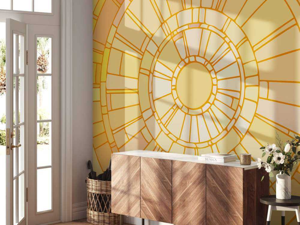 Sunbeams mosaic