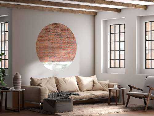 Bricks with old concrete 