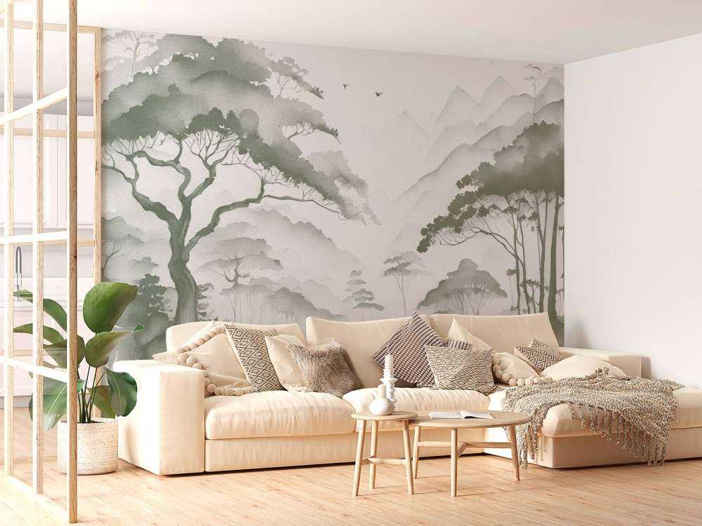 Misty Mountain Valley, green