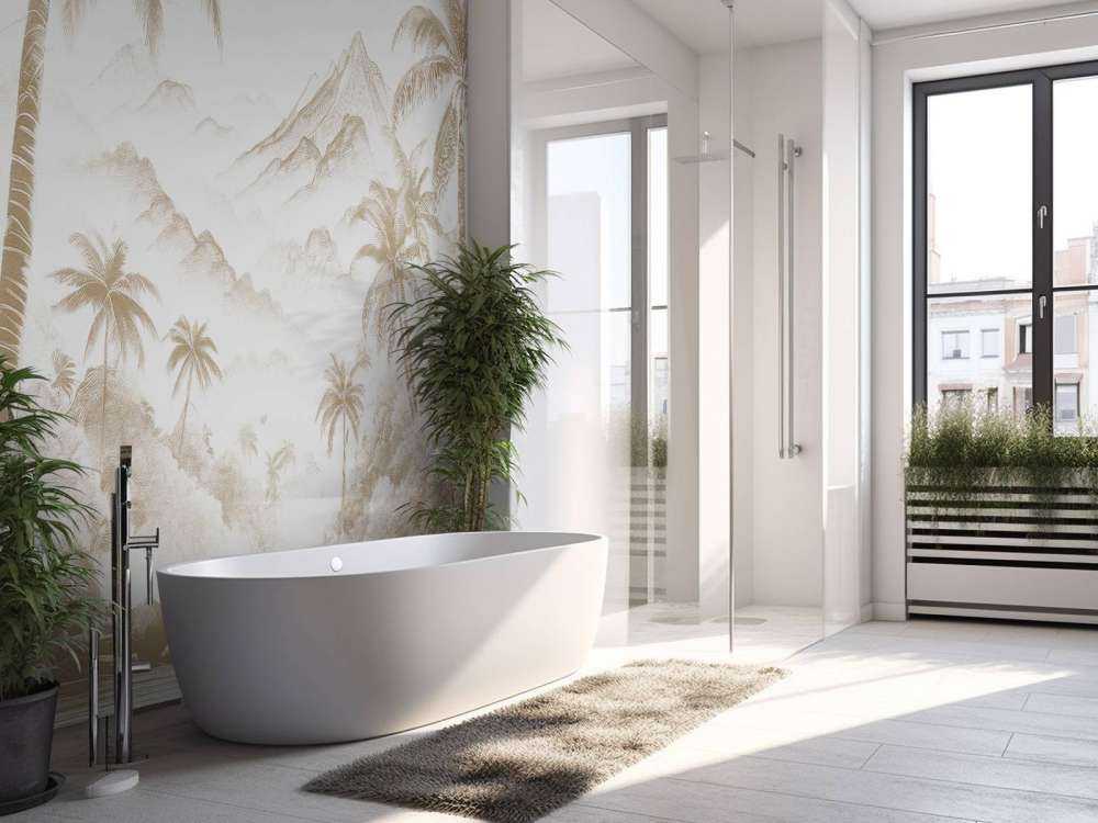 Peaceful Palm Bay, taupe