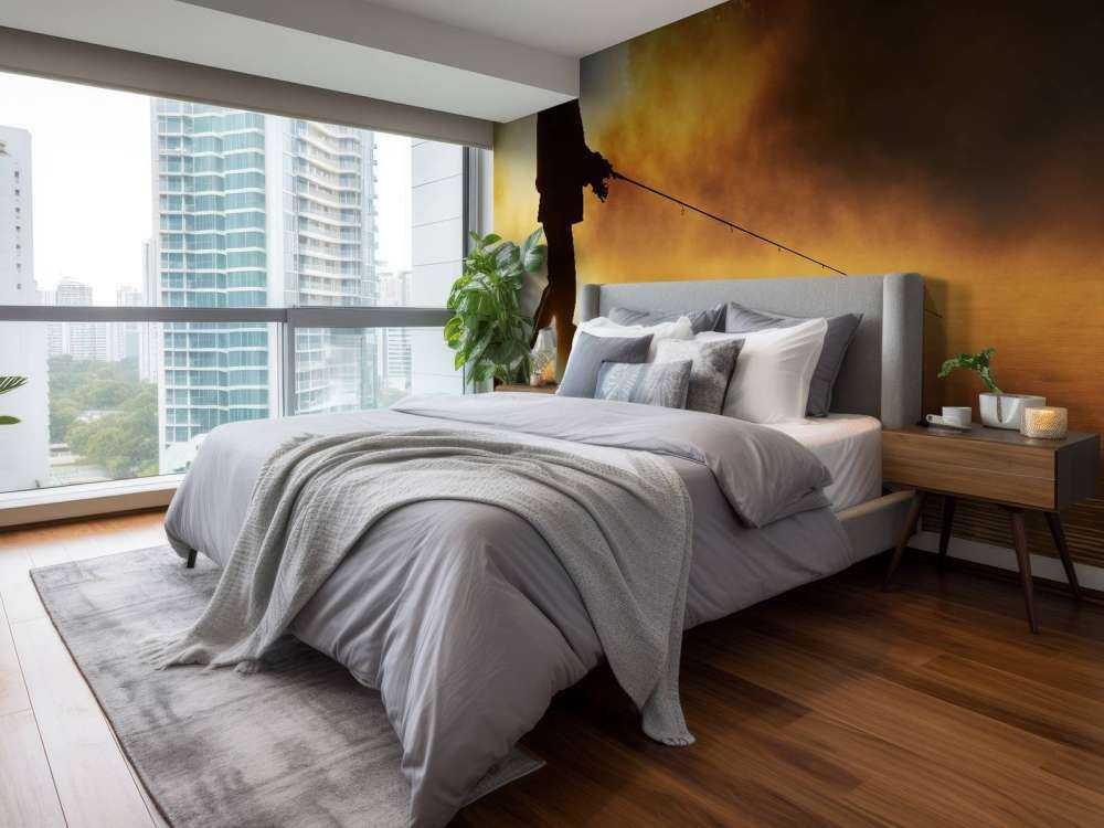 Fisherman at sunrise