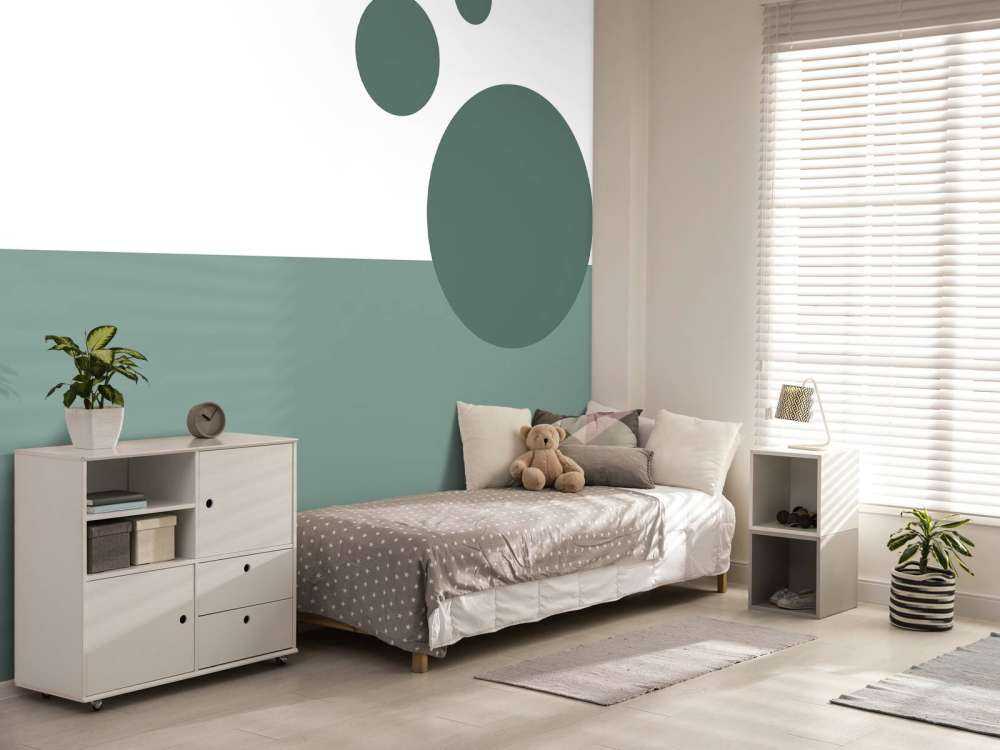 Plains and circles, green