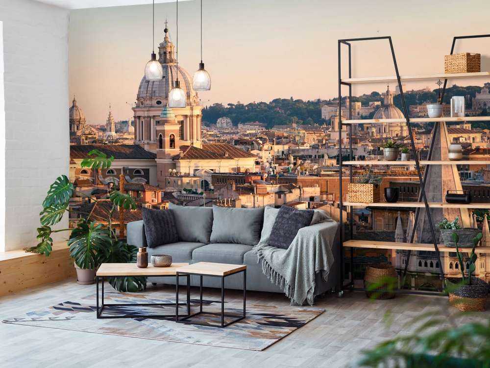Rome Rooftop View