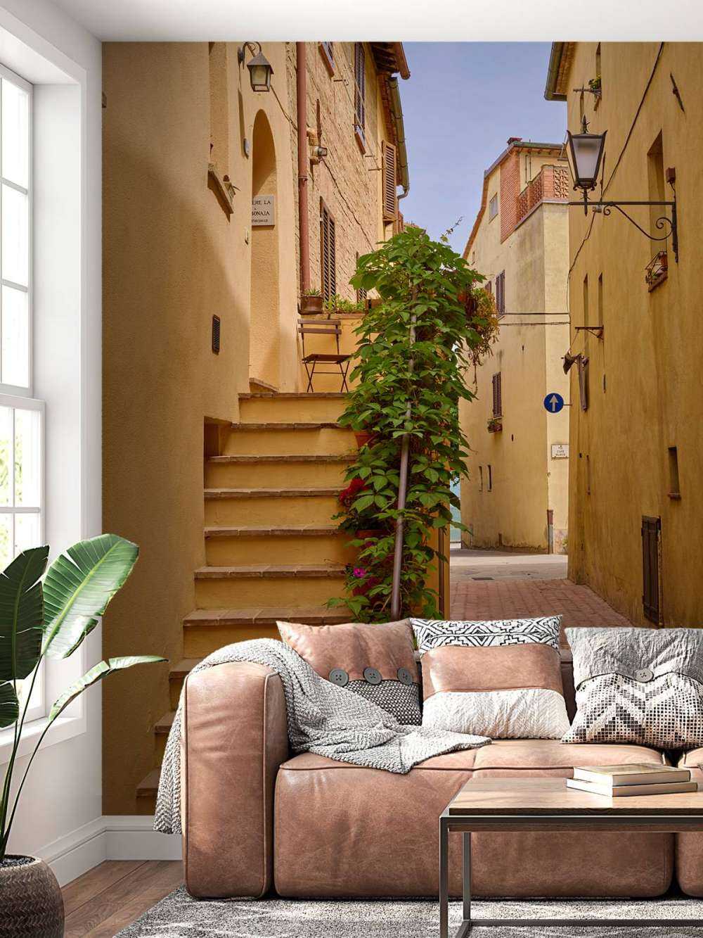 Stairs in an Italian street