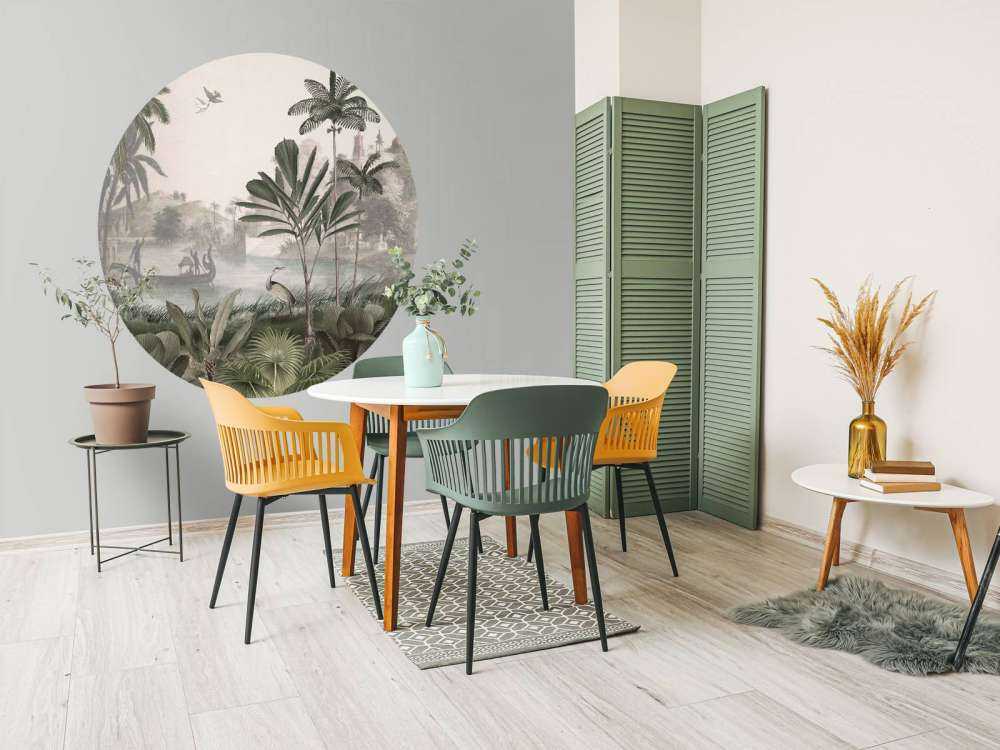 Leopard Landscape - Green