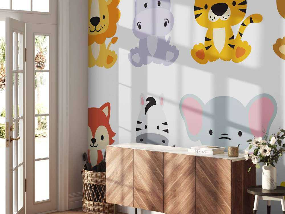 Jungle animals for kids