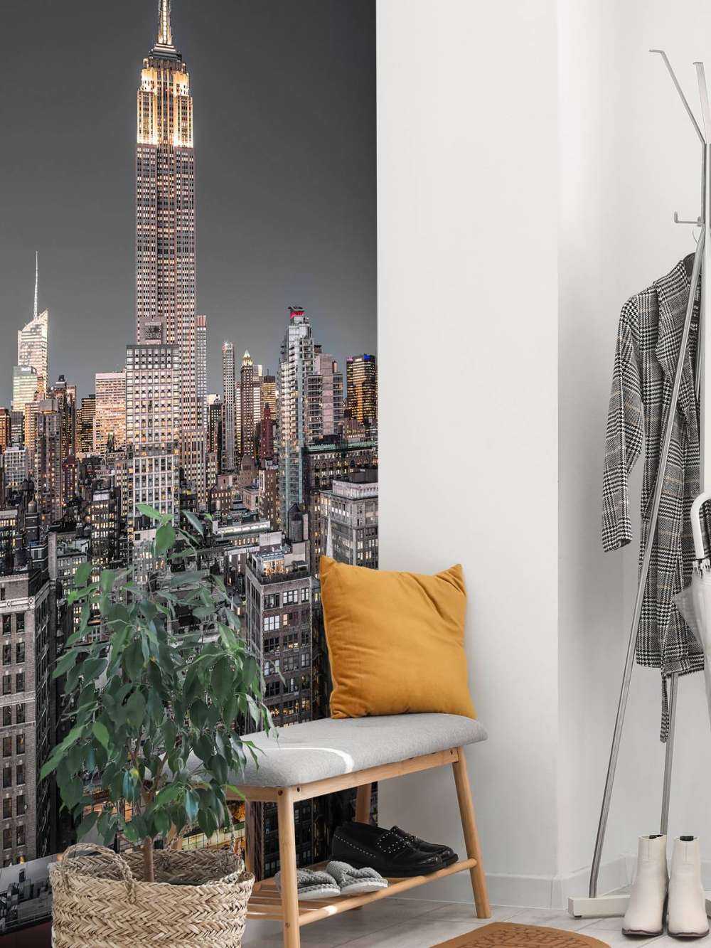 Empire State Building in the evening