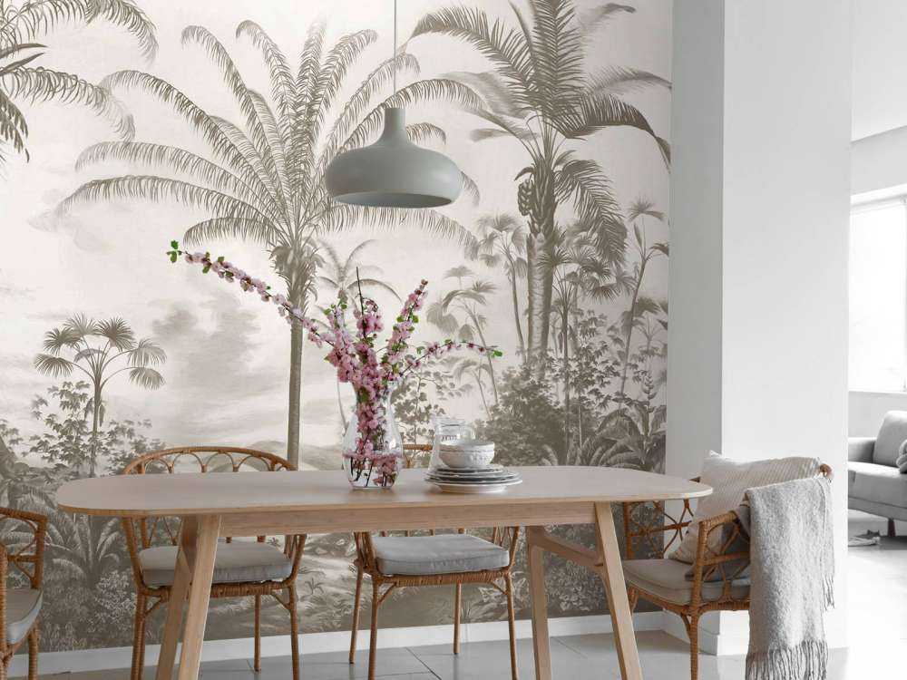 Romantic Tropics Taupe