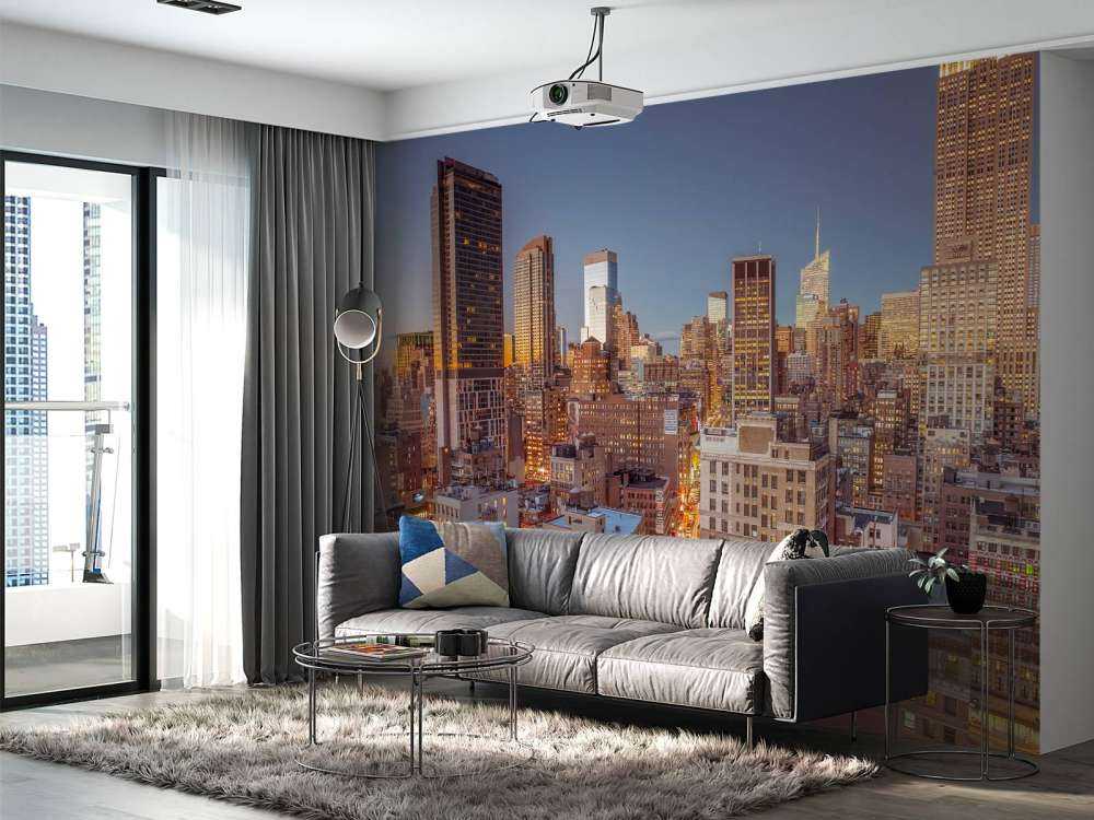 New York in the evening