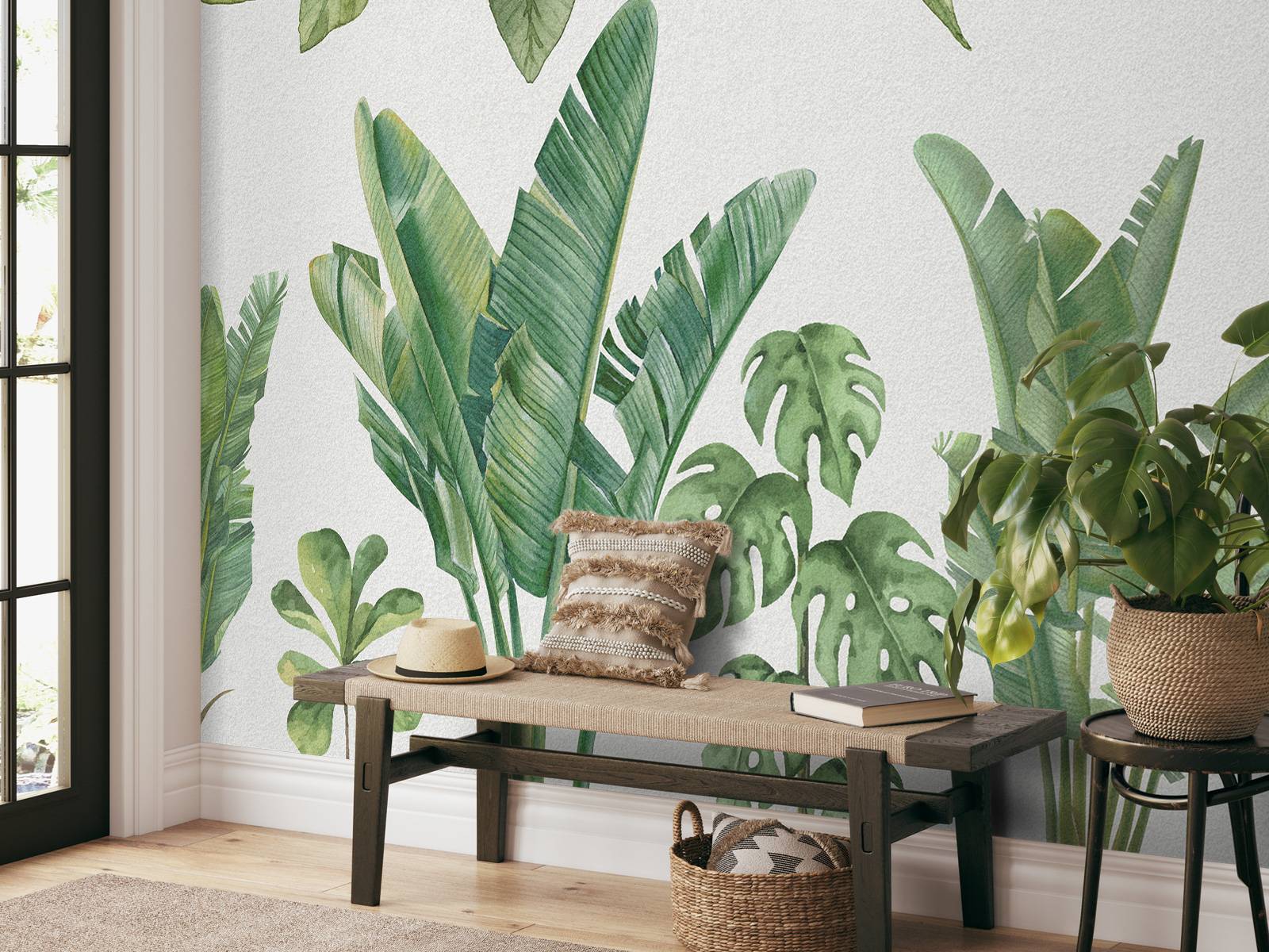 Tropical jungle plants