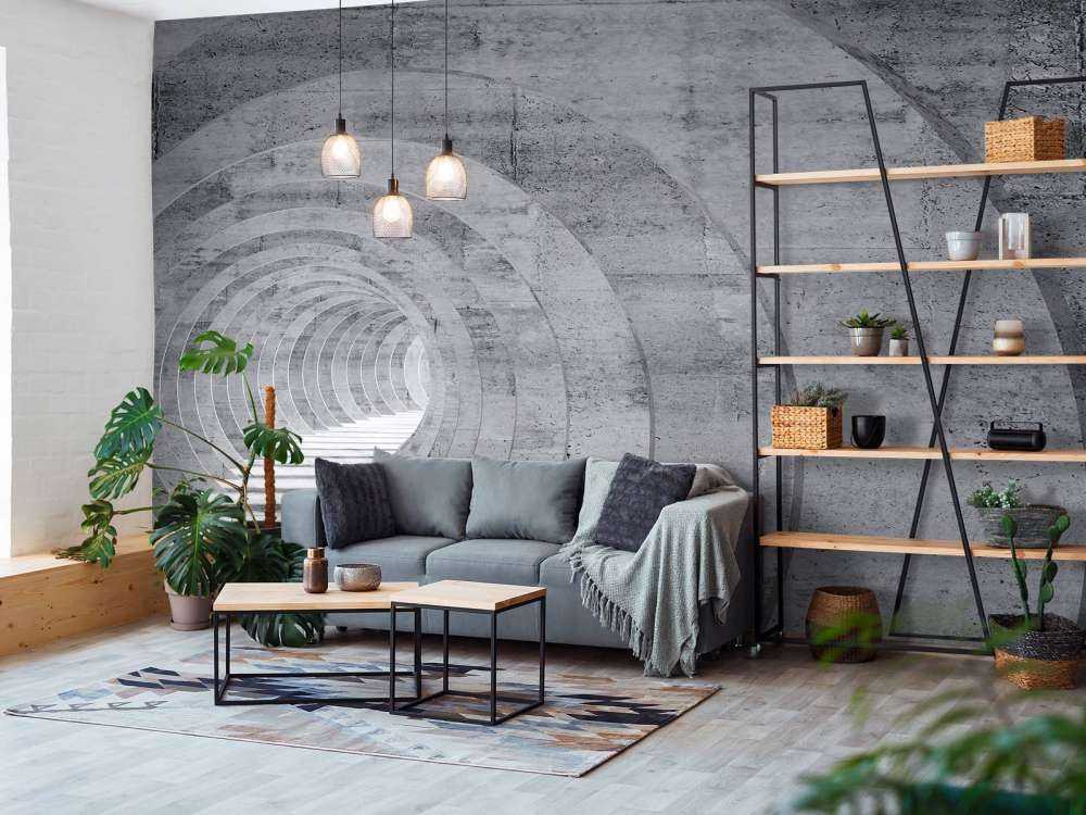 Arches in the tunnel