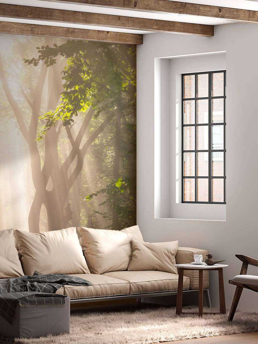 Twisting tree in the forest