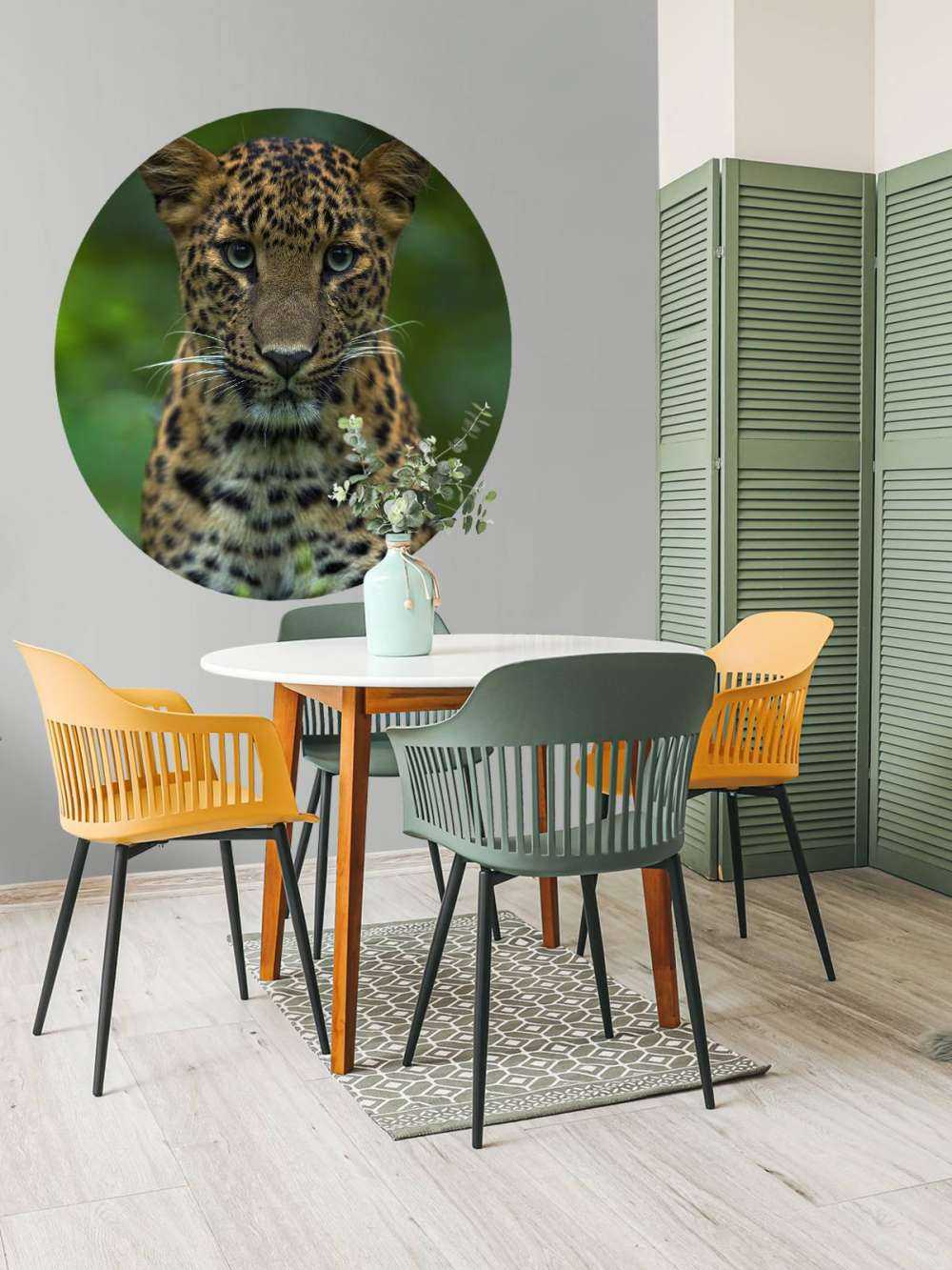 Concentrated leopard