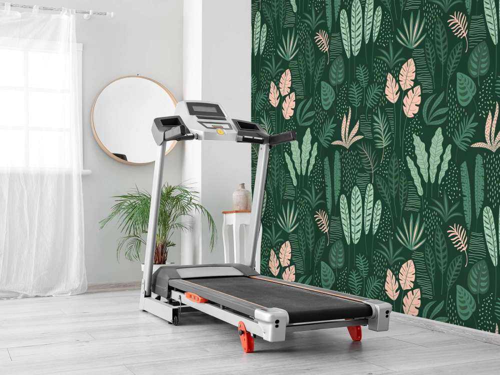 Cheerful leaf pattern