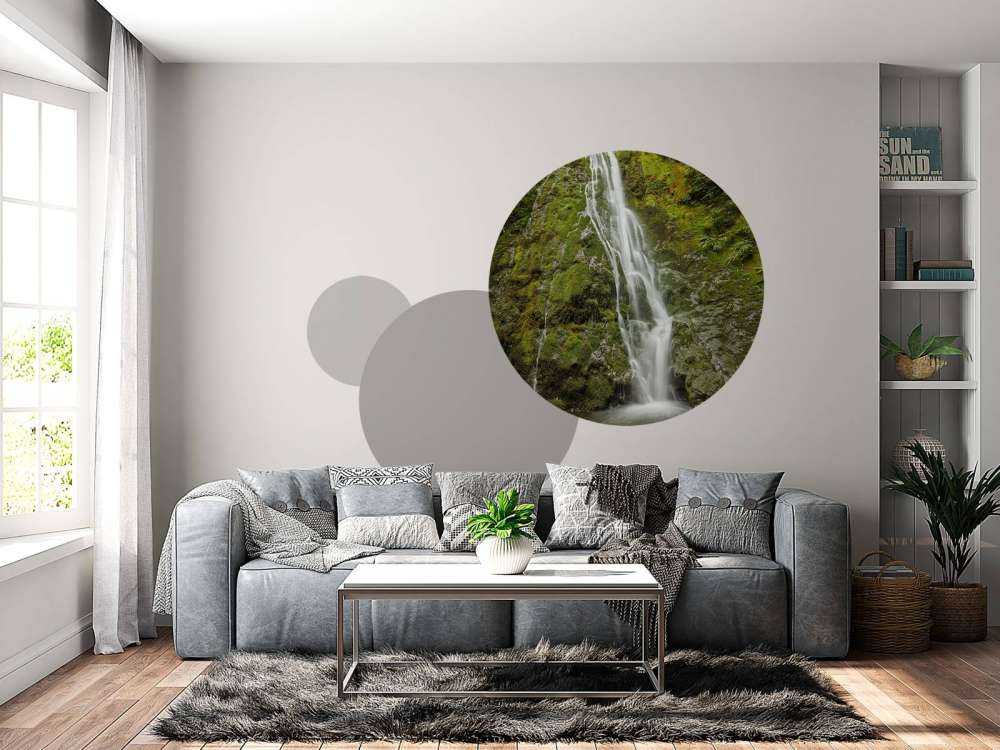 Waterfall with beautiful greenery