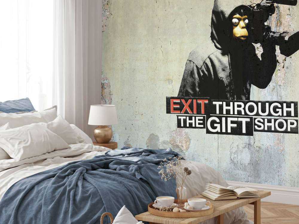 Banksy - ETTGS, raw concrete