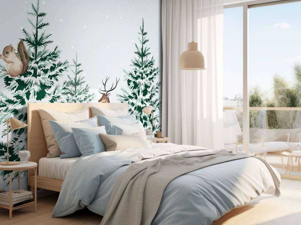 Winter Forest Residents Joy