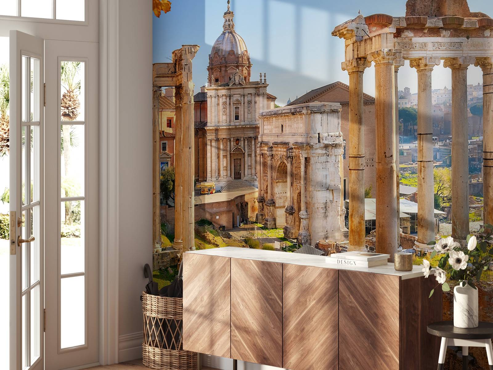 Roman Style Wallpaper