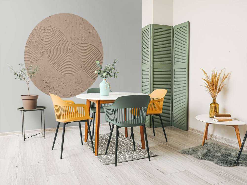 Zen Garden Texture in taupe