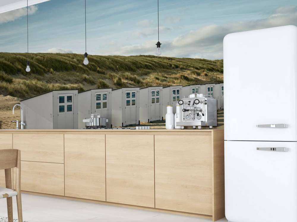 Cottages on the beach