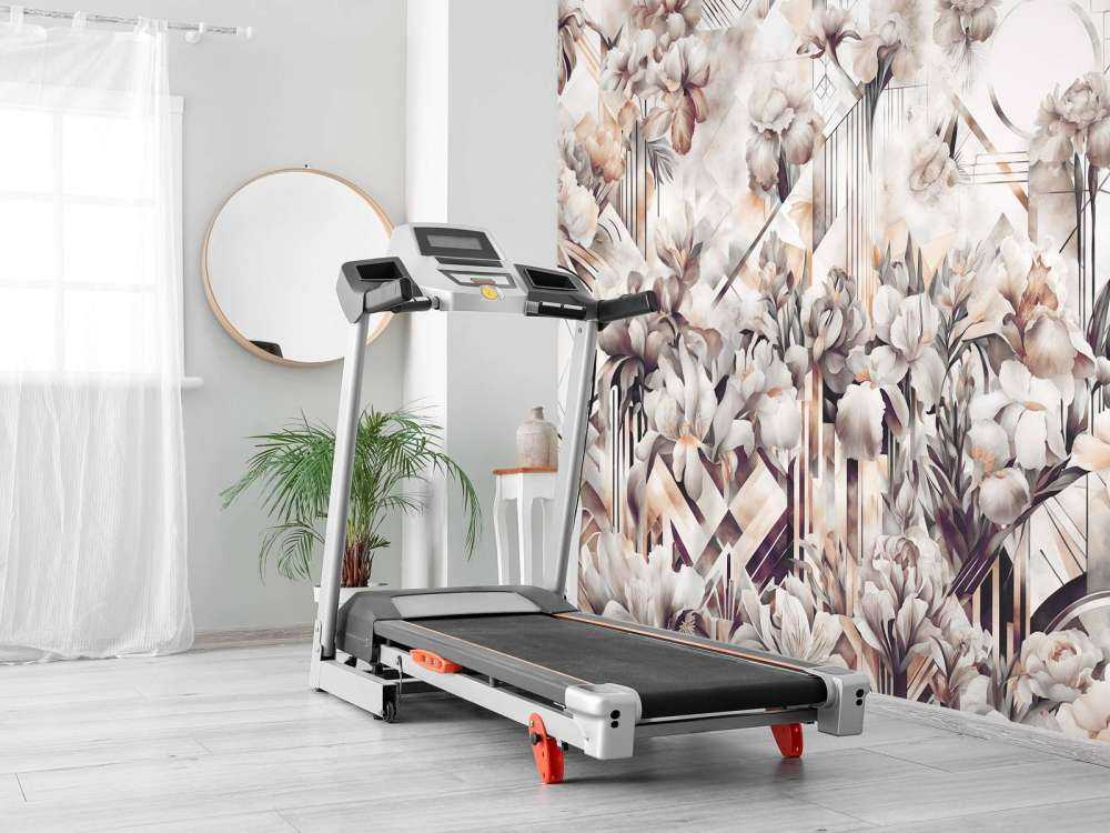 Huge Watercolor Irises Sepia