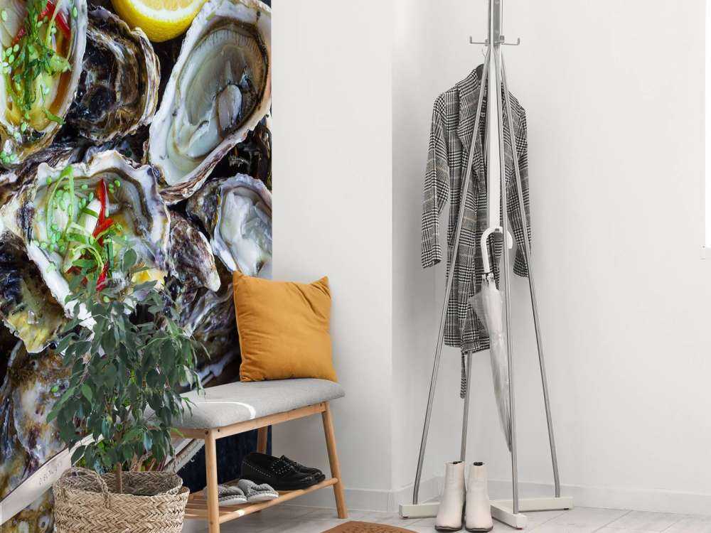 Bowl full of oysters