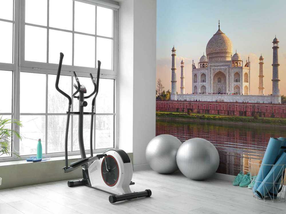 Taj Mahal in the morning