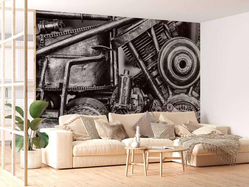 Engine block of an engine