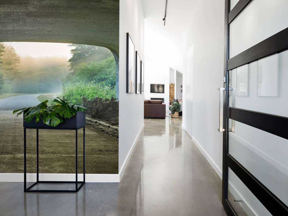 Sun at the end of a tunnel