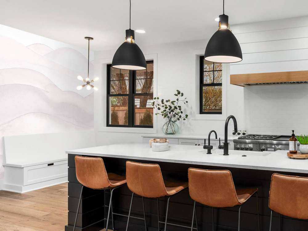 Abstract wavy gradient - powder pink