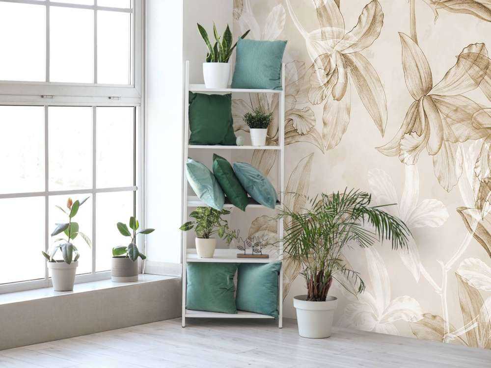 Orchid Dreamscape Sepia