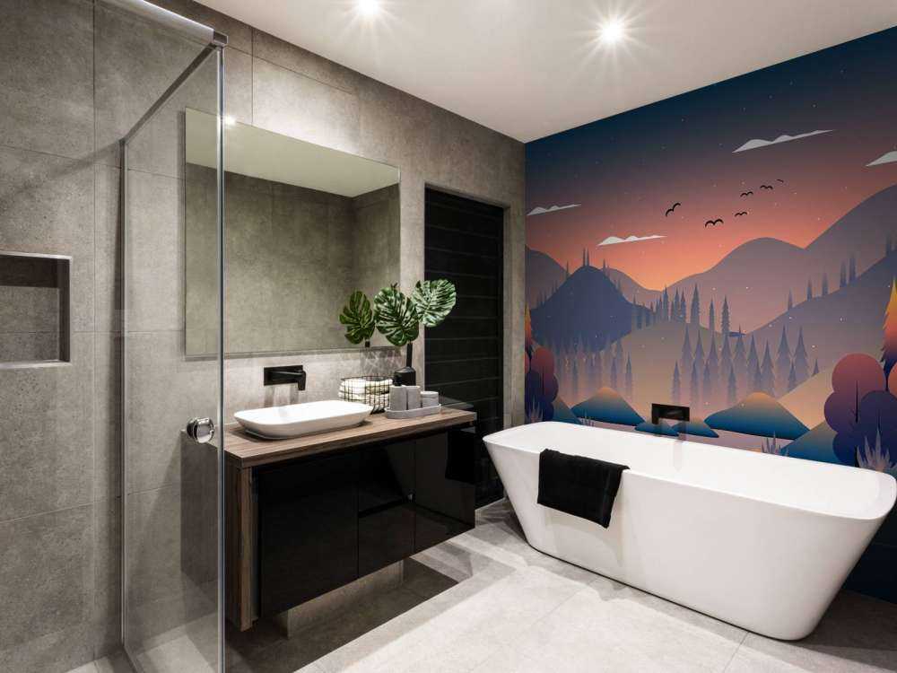 Autumn forest illustration