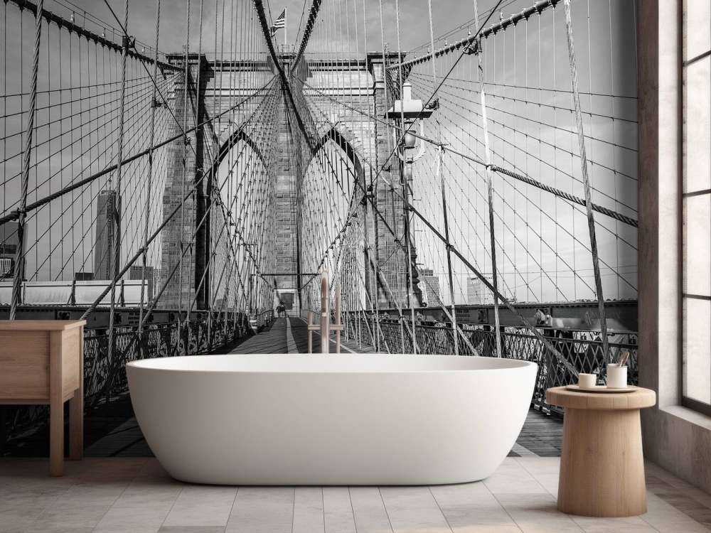 Bridge in black and white