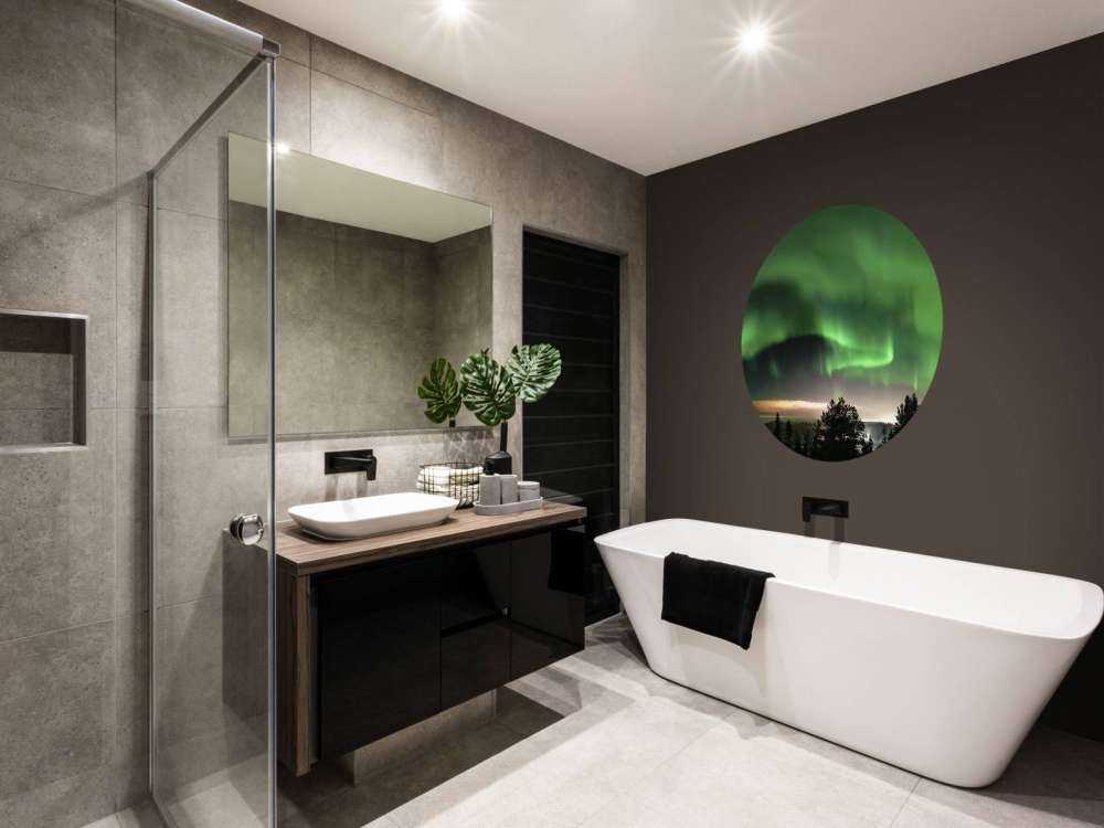 Green Aurora Borealis