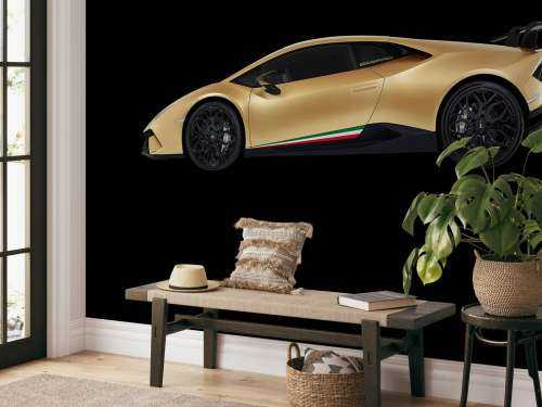 Lamborghini Huracán - Side, black