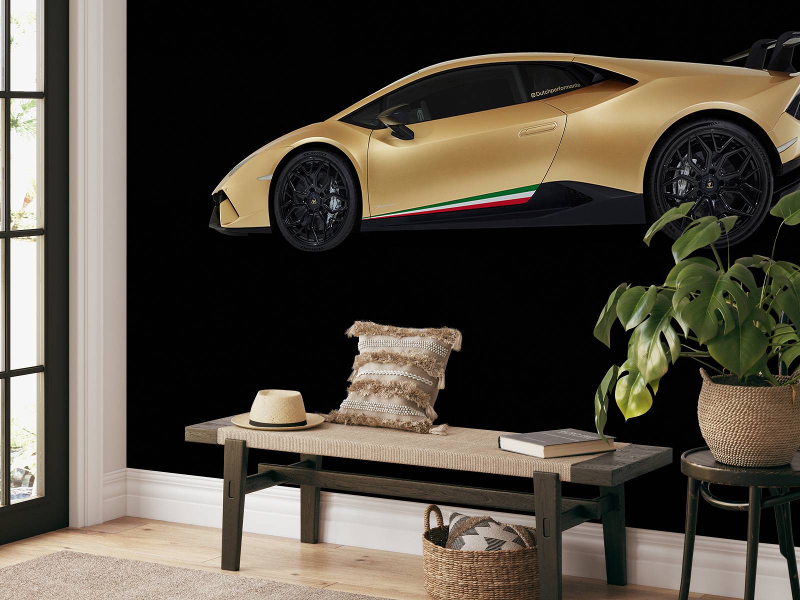 Lamborghini Huracán - Side, black