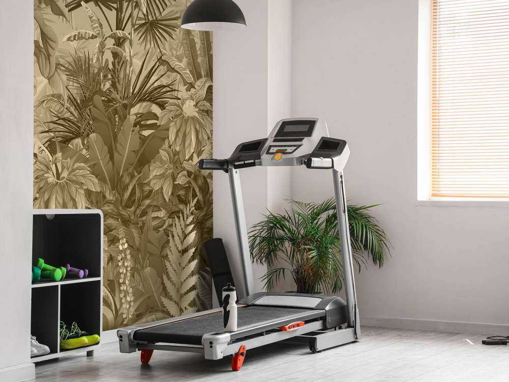 Sepia tropical jungle