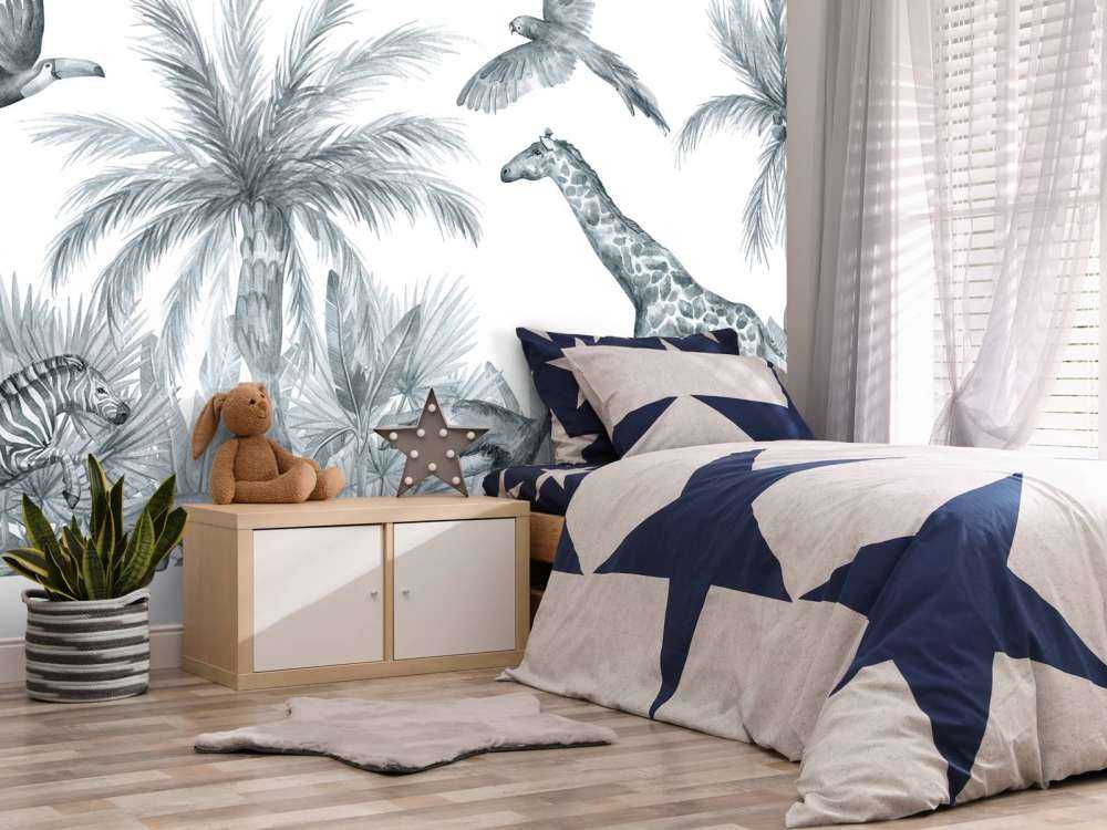 Vintage jungle animals