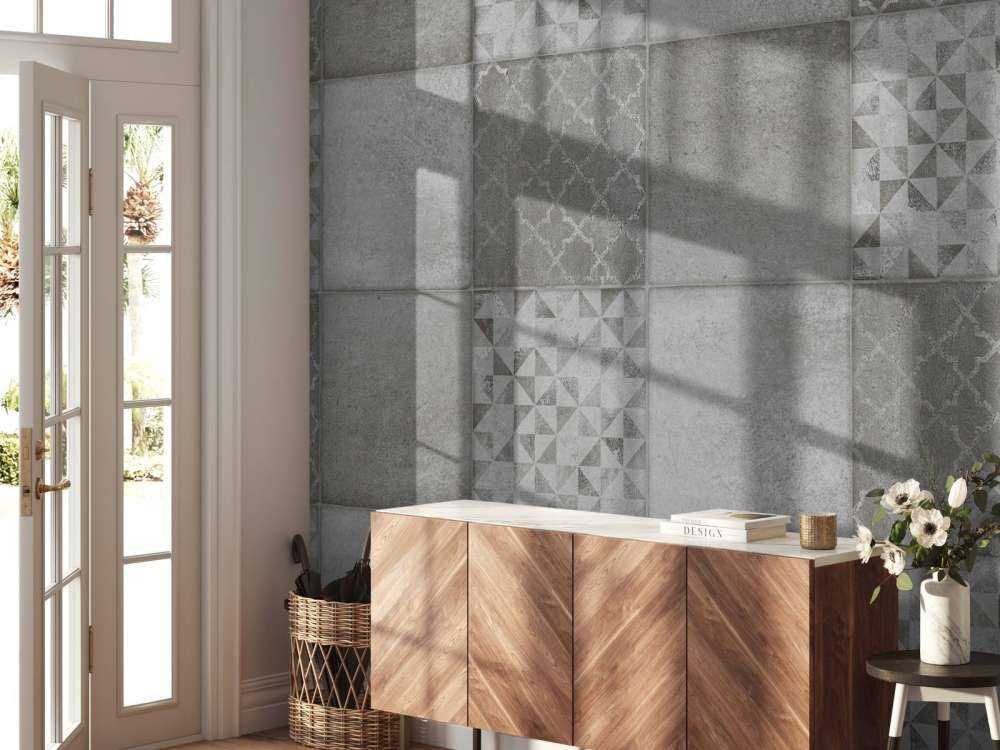 Grey mosaic