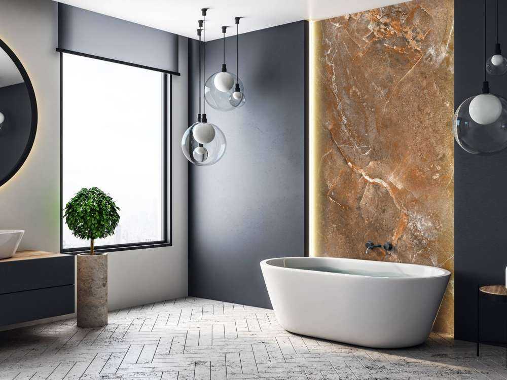 Brown marble background
