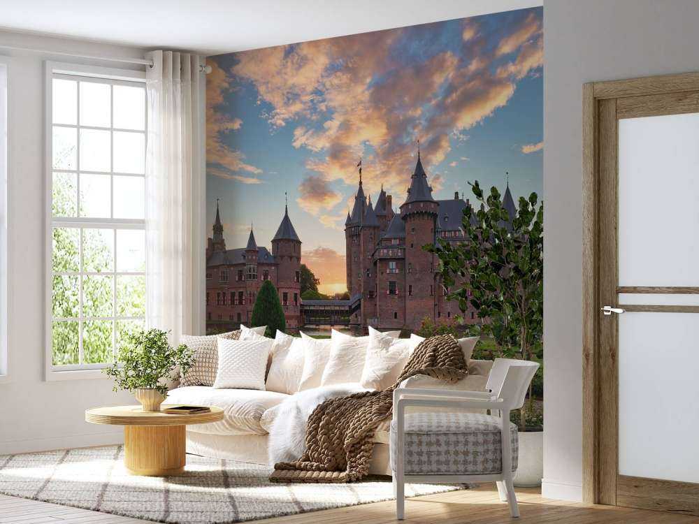 Kasteel de Haar, achtertuin