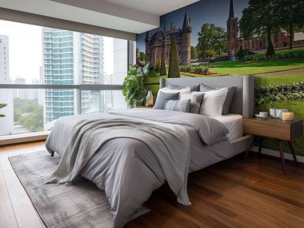 Kasteel de Haar in de zomer