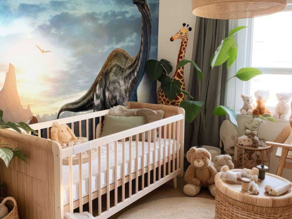 Apatosaurus in the mountains