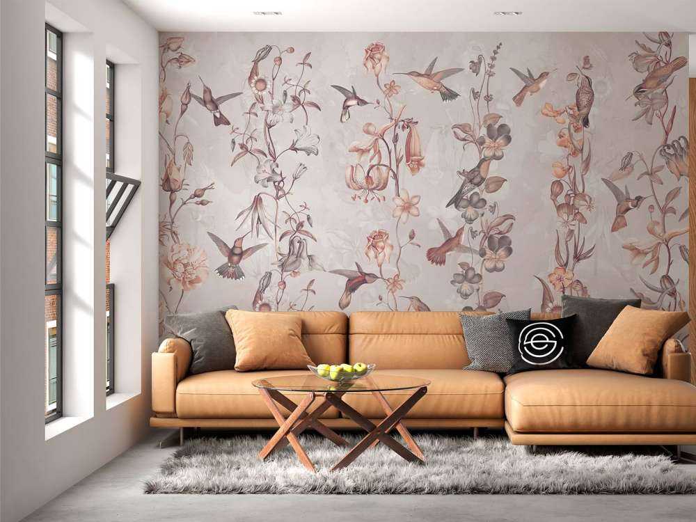 Meadow and Garden Flowers Old Pink