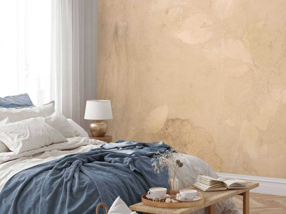 Plantain and wild geranium - sepia