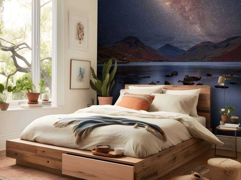 Milky Way across Wastwater, Lake District