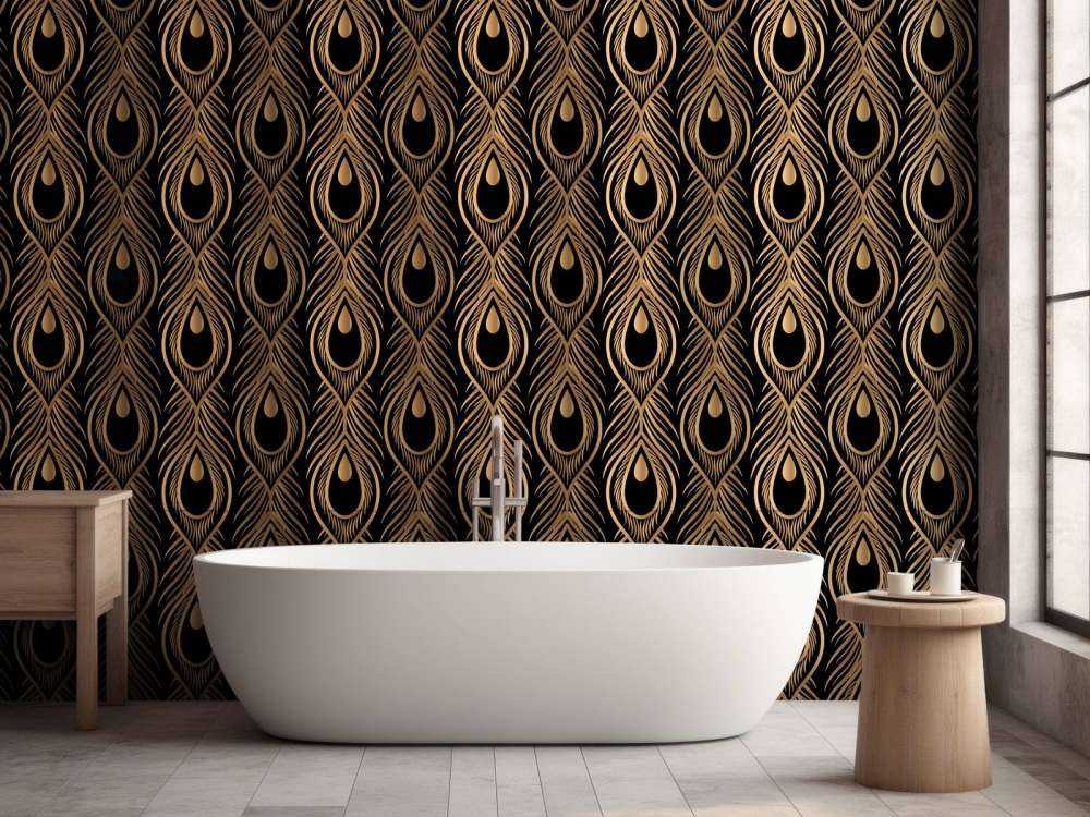 Golden Peacock Eye Symphony