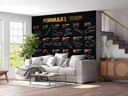 Formula 1 2023 - Winners map