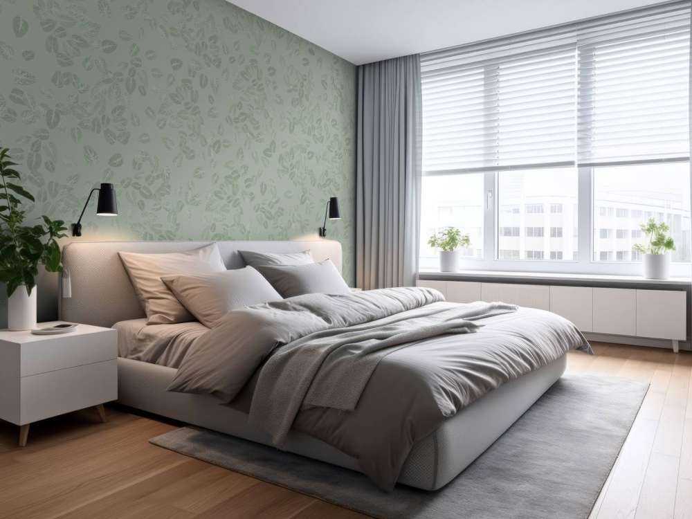 Small leaves on grey green